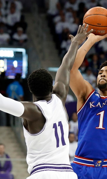 Dotson scores 25 as No. 14 Kansas wins 82-77 in OT at TCU